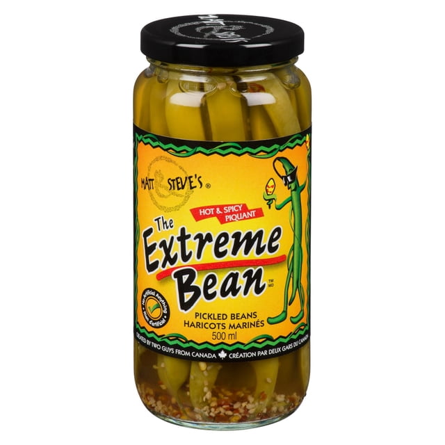 The Extreme Bean Hot & Spicy Pickled Beans, 500 g
