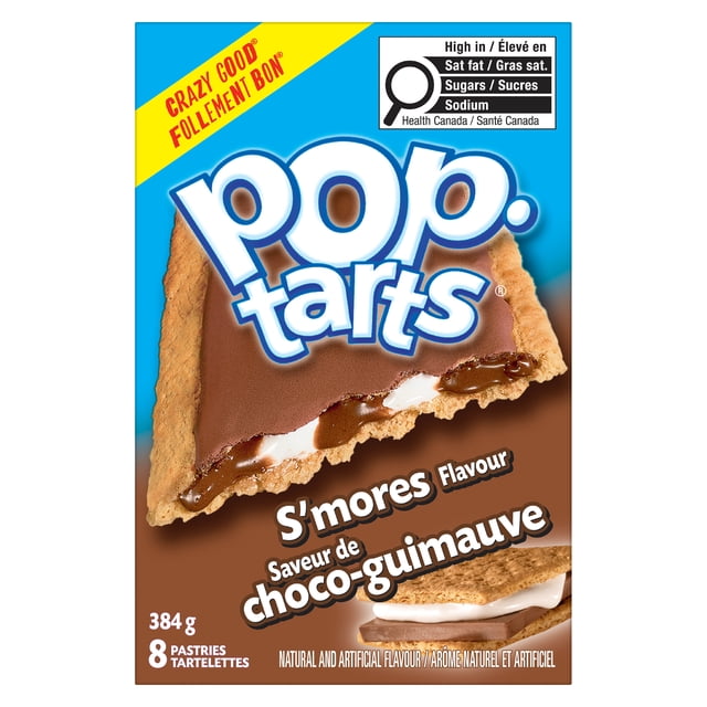 Pop-Tarts S'mores Toaster Pastries, 384 g, 8 Count