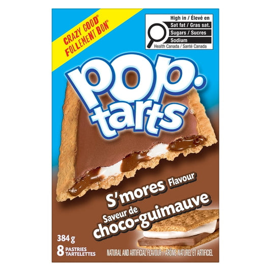 Pop-Tarts S'mores Toaster Pastries, 384 g, 8 Count