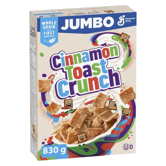 Cinnamon Toast Crunch Jumbo Cereal, 830 g