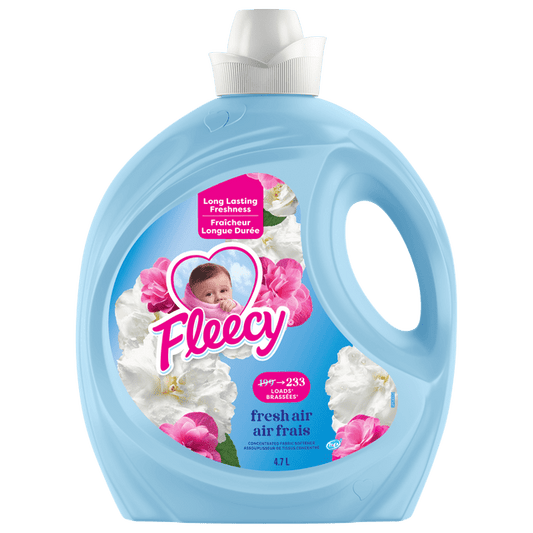 Fleecy Fresh Air Concentrated Value Size Fabric Softener, 4700 g