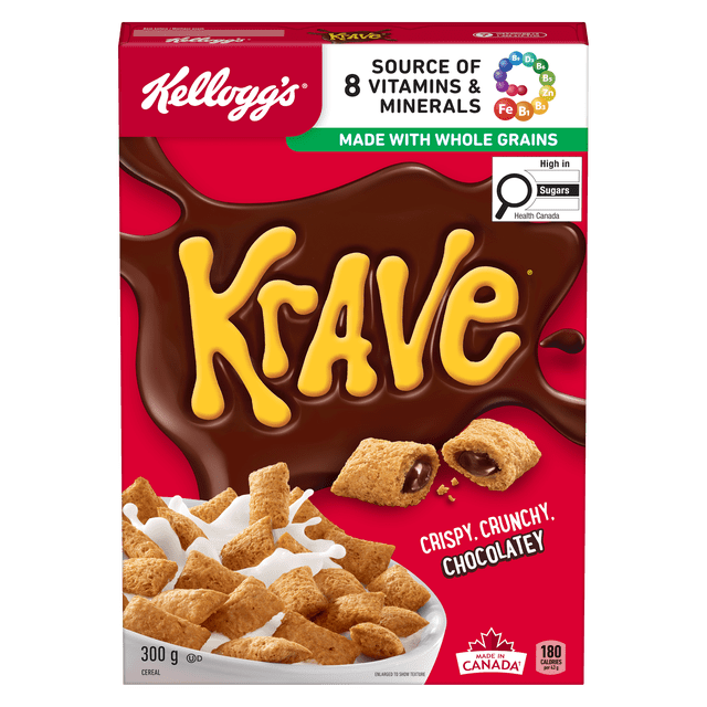 Kellogg's Krave Cereal, 300 g