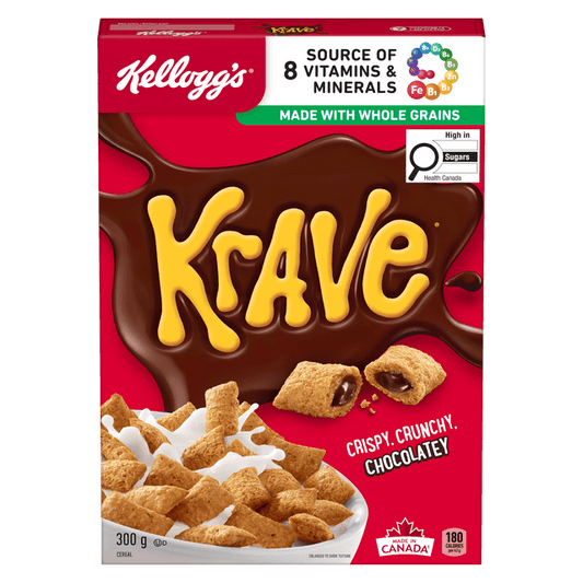 Kellogg's Krave Cereal, 300 g