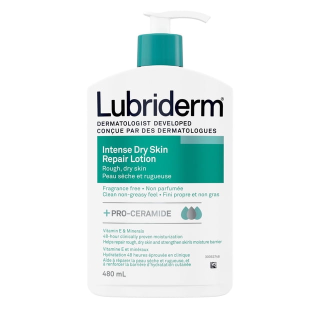 Lubriderm Intense Dry Skin Repair Lotion, 480 g