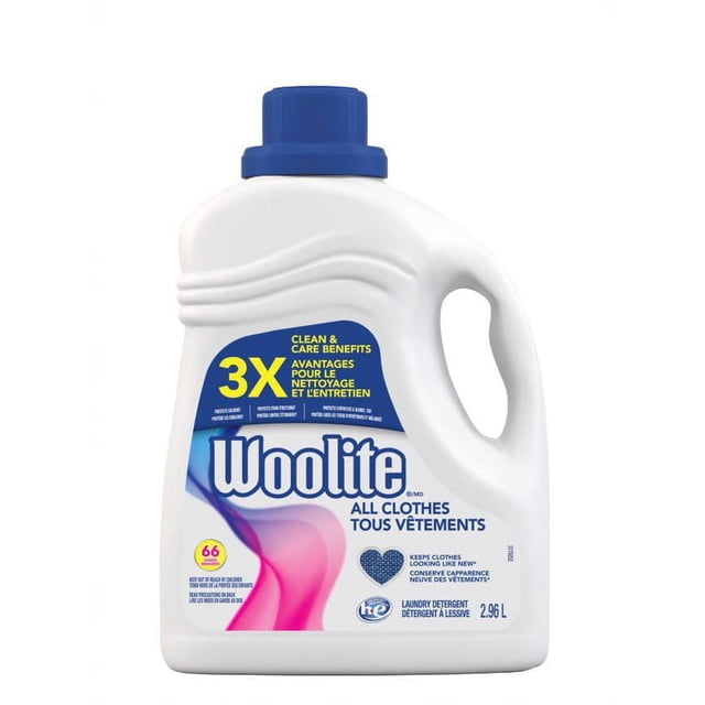 Woolite All Clothes Laundry Detergent, 2960 g