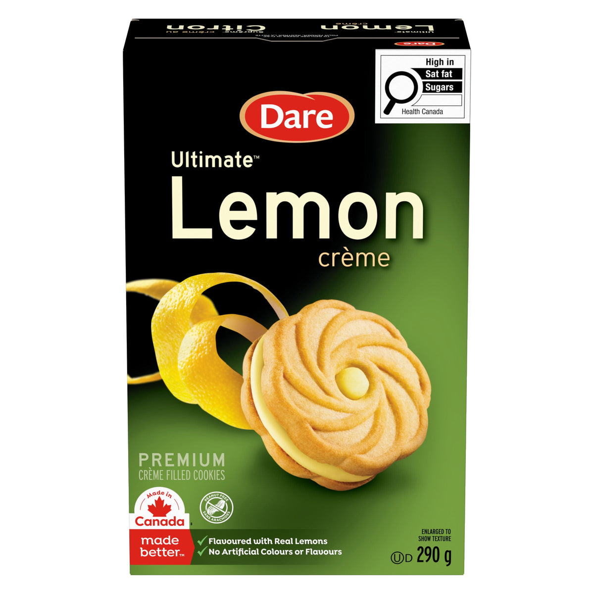 Dare Ultimate Lemon Crème Cookies 290g