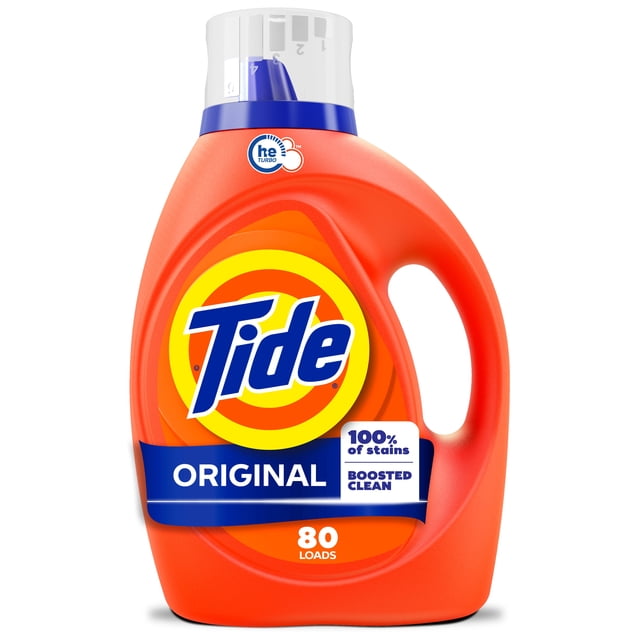 Tide Original 80 Loads Liquid Laundry Detergent, 2950 g