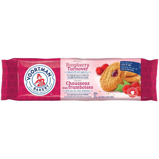 Voortman Raspberry Turnover Cookies 300g