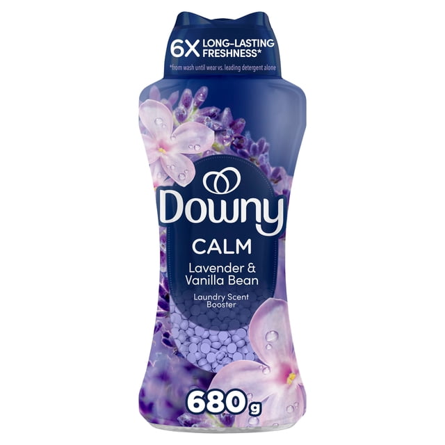Downy Calm Lavender and Vanilla Bean Scent Booster Beads, 679 g