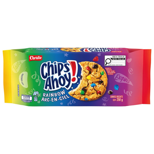 Chips Ahoy Rainbow Chocolate Chip Cookies 258g