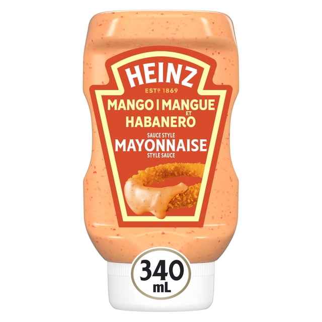 Heinz Mango Habanero Mayonnaise Style Sauce, 340 g