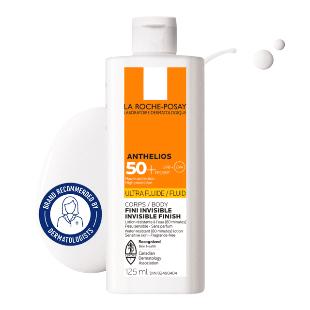 La Roche-Posay Anthelios Ultra Fluid Body SPF 50+ Sunscreen, 125 g