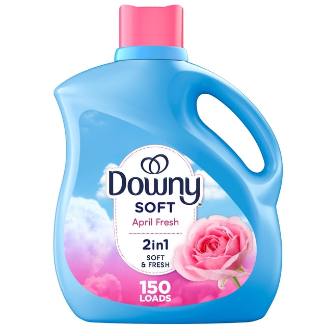 Downy 2 in 1 Soft and Fresh April Fresh Liquid Fabric Softener, 3259 g