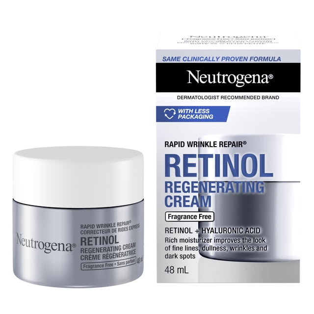 Neutrogena Rapid Wrinkle Repair Retinol Face Cream, 48 g