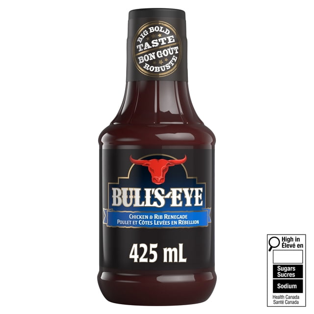 Bull's-Eye Chicken & Rib Renegade BBQ Sauce, 425 g