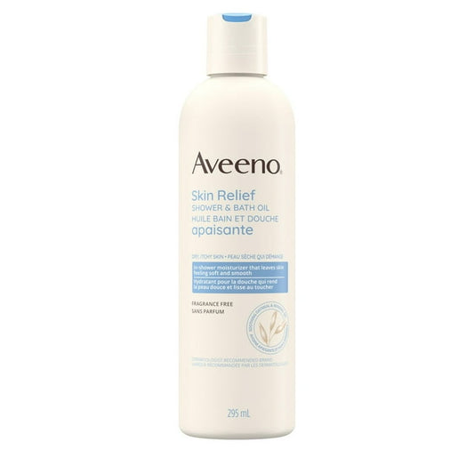 Aveeno Skin Relief Shower & Bath Oil, 295 g