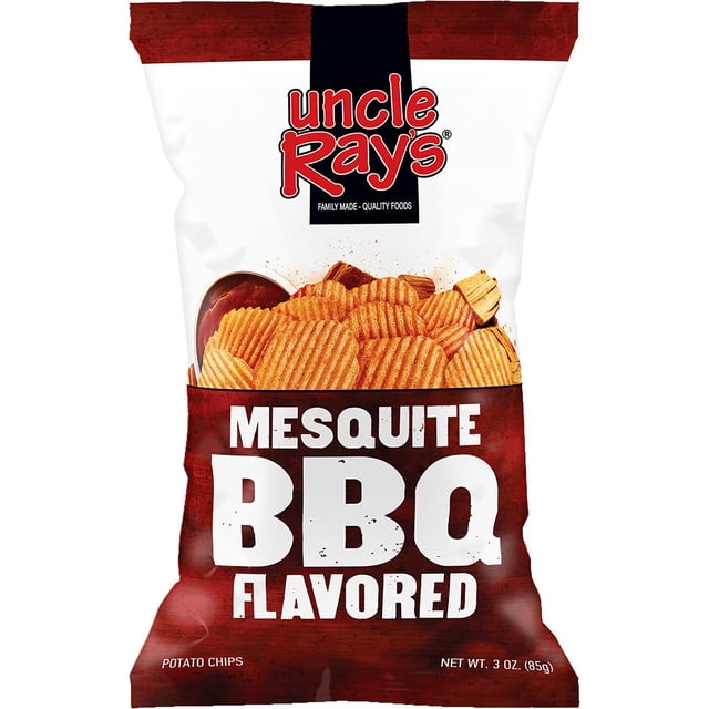 Uncle Ray's Mesquite BBQ Potato Chips, 128 g