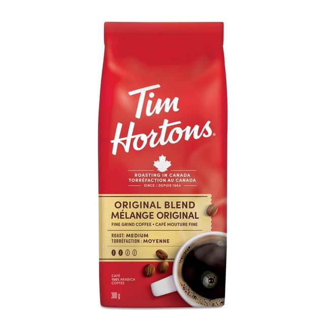 Tim Hortons Original Blend Ground Coffee 300g, 300 g