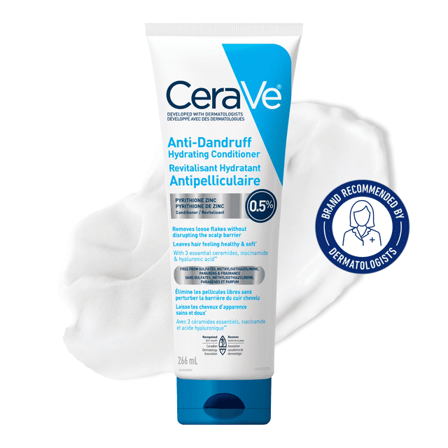 CeraVe Anti-Dandruff Hydrating Conditioner, 266 g