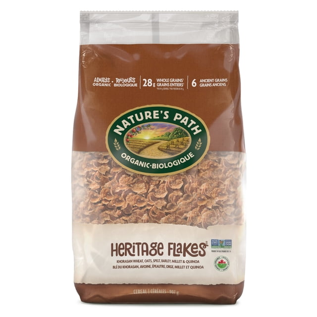Nature's Path Organic Heritage Flakes Eco Pac Cereal, 907 g