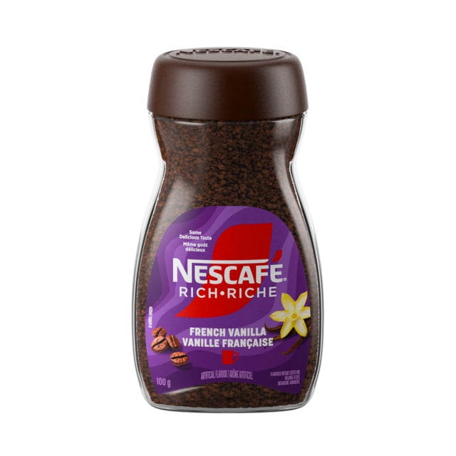 NESCAFE Rich French Vanilla Instant Coffee Mix, 100 g