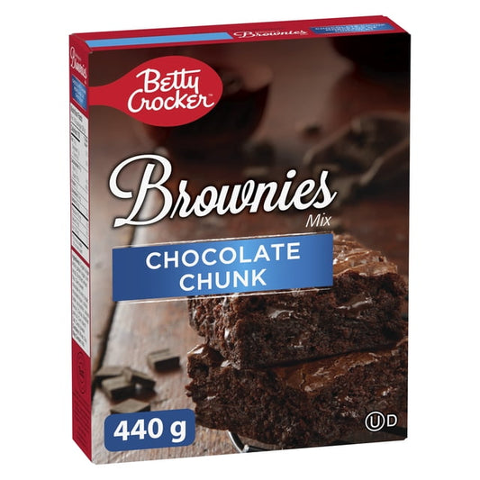 Betty Crocker Chocolate Chunk Brownie Mix 440g
