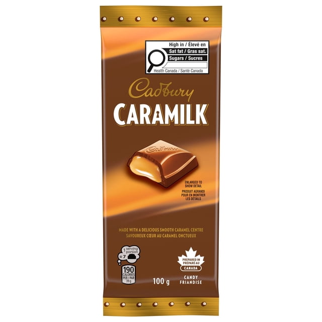 Cadbury Caramilk Chocolatey Candy Bar Caramel