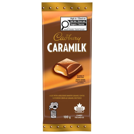 Cadbury Caramilk Chocolatey Candy Bar Caramel