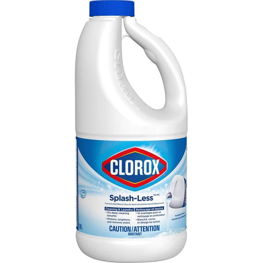 Clorox Splash-Less Concentrated Bleach, 1180 g