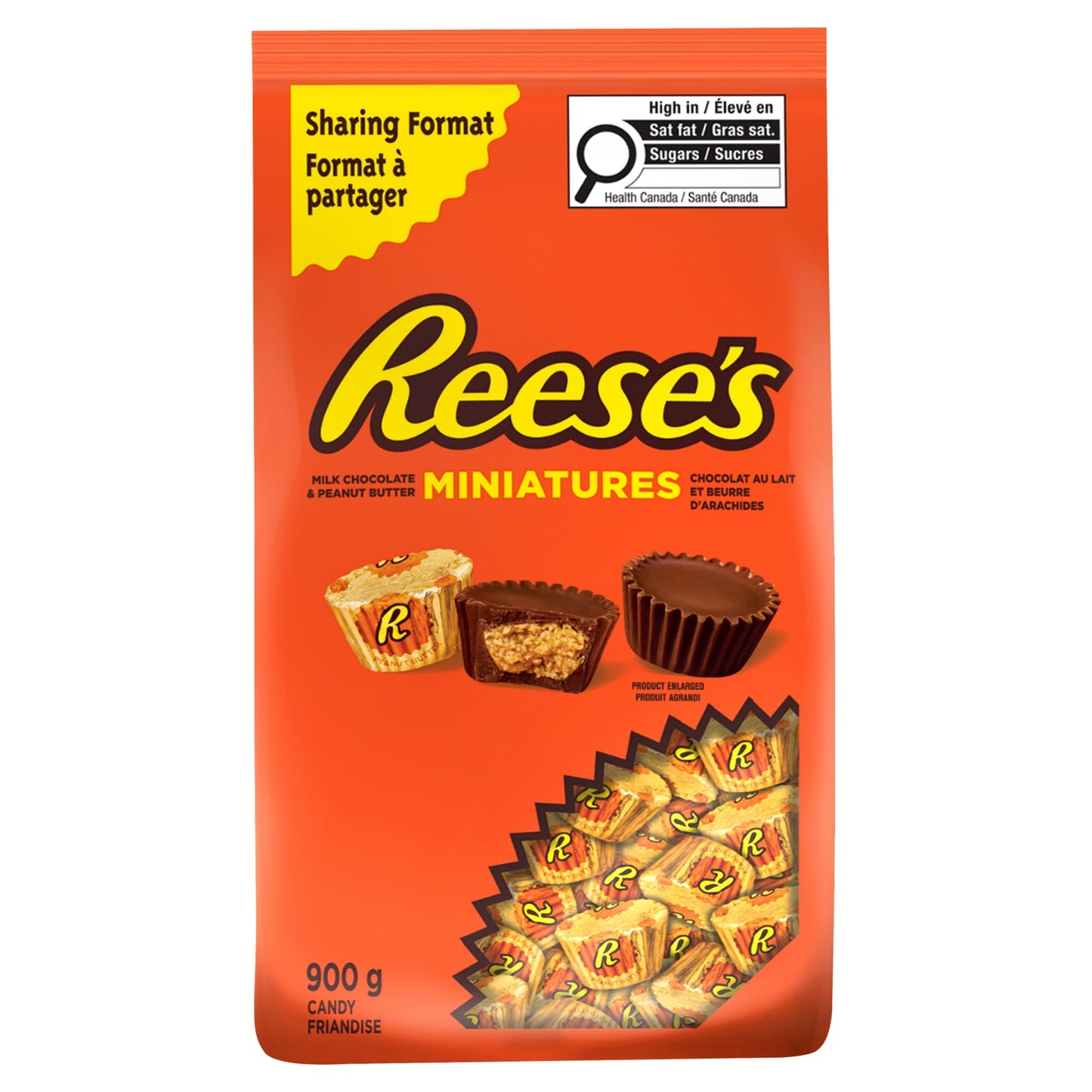 Reese's Miniatures Peanut Butter Cups Candy 900g
