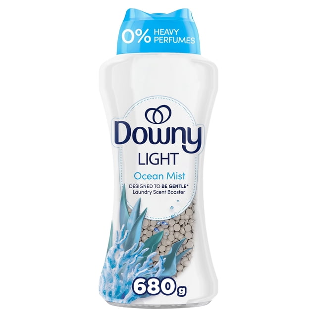 Downy Light Ocean Mist Scent Booster Beads, 680 g
