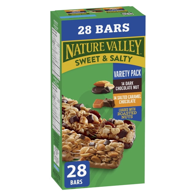 Nature Valley Sweet and Salty Nut Variety Granola Bars, 982 g, 28 Count