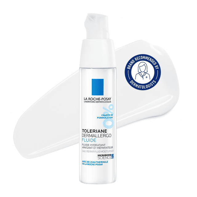 La Roche-Posay Toleriane Dermallergo Fluide Face Moisturizer, 40 g