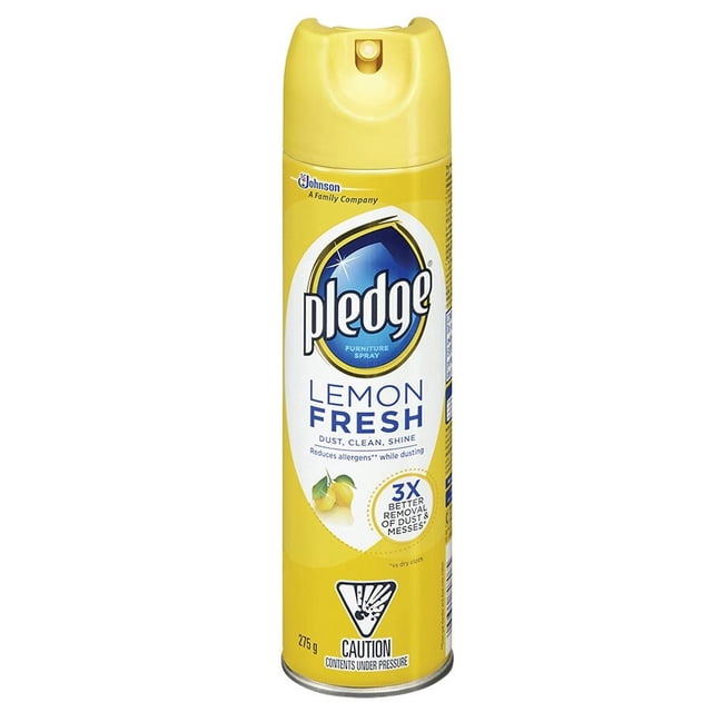 Pledge Lemon Furniture Polish Spray, 275 g