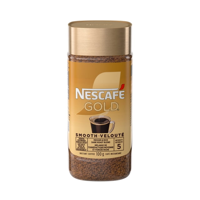 NESCAFE GOLD Smooth Premium Instant Coffee, 100 g