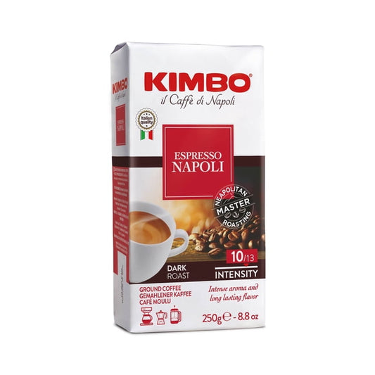 Kimbo Napoli Ground Espresso Coffee, 250 g
