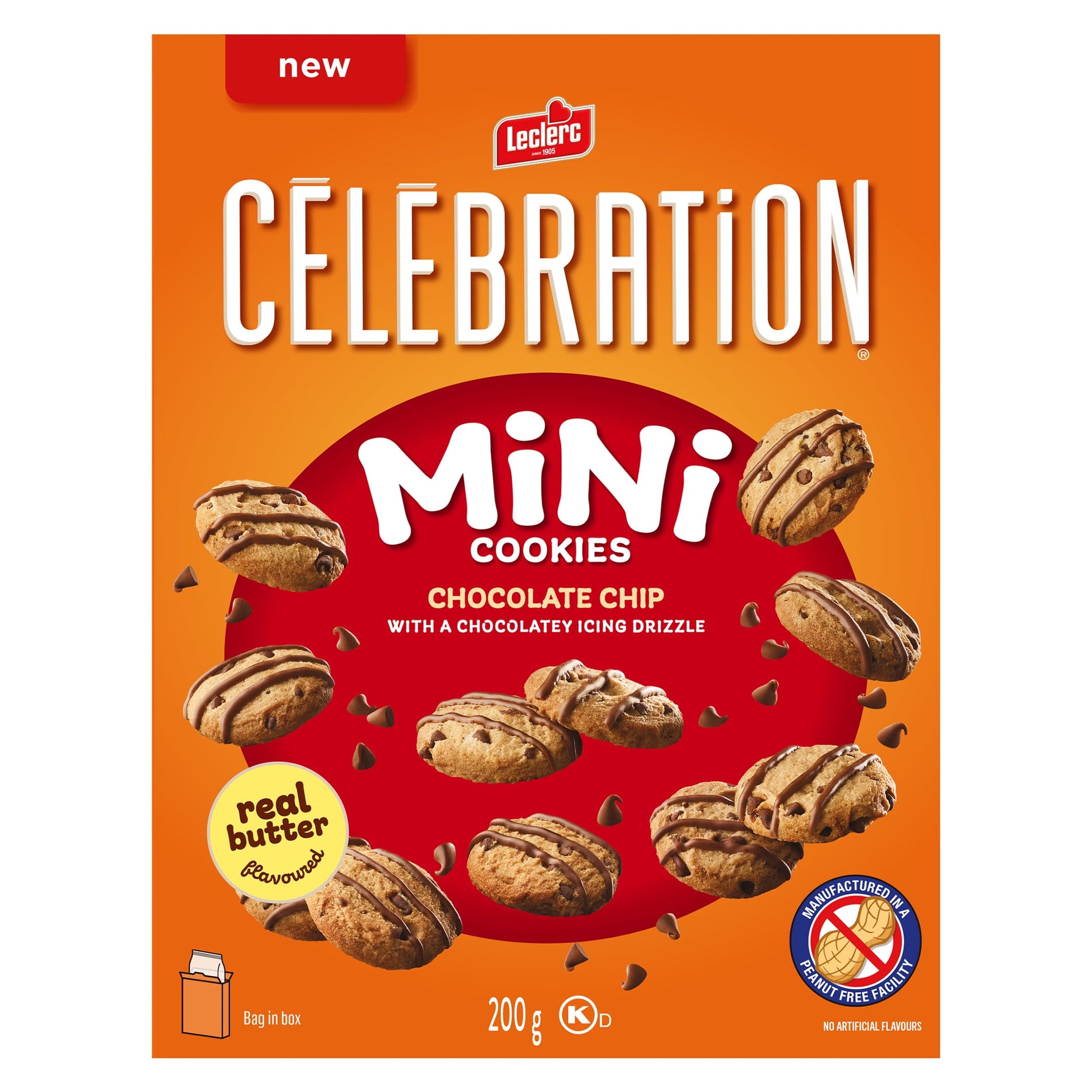 Celebration Chocolate Chip Mini Cookies 200g