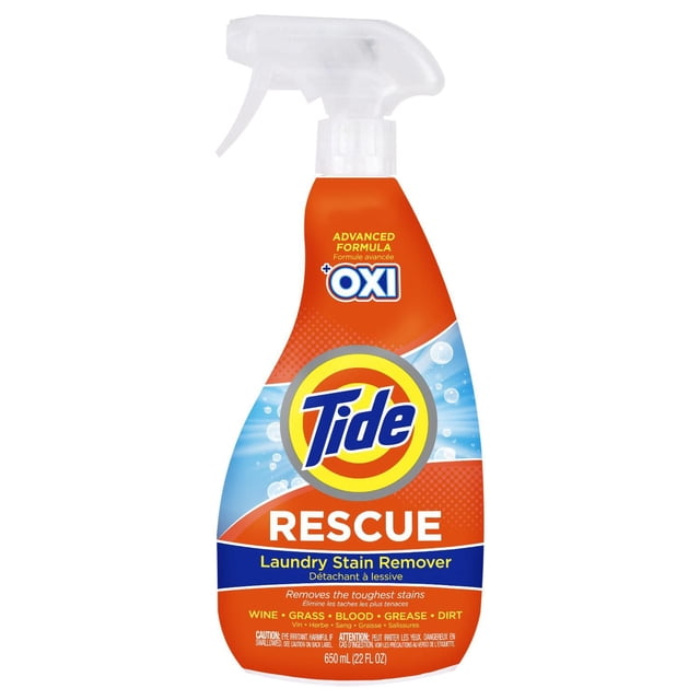 Tide Rescue Plus Oxi Laundry Stain Remover Spray, 650 g