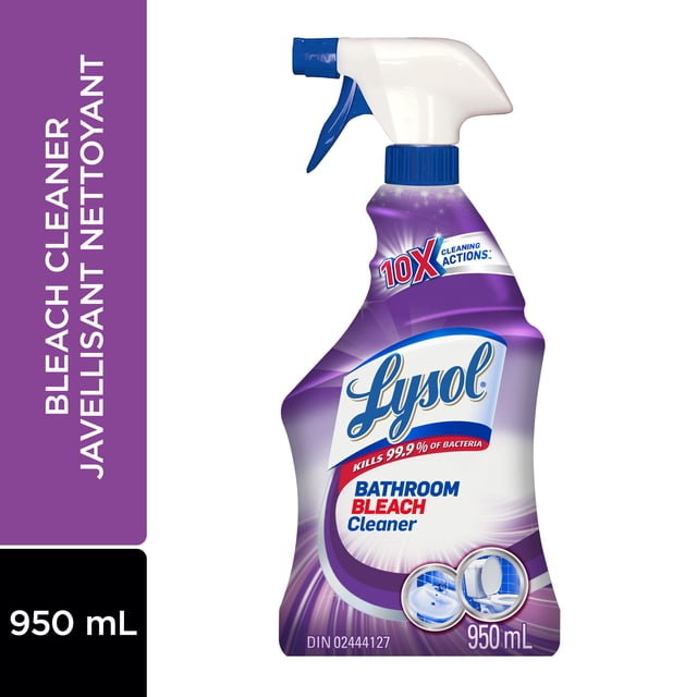 Lysol Bathroom Bleach Cleaner Spray, 950 g