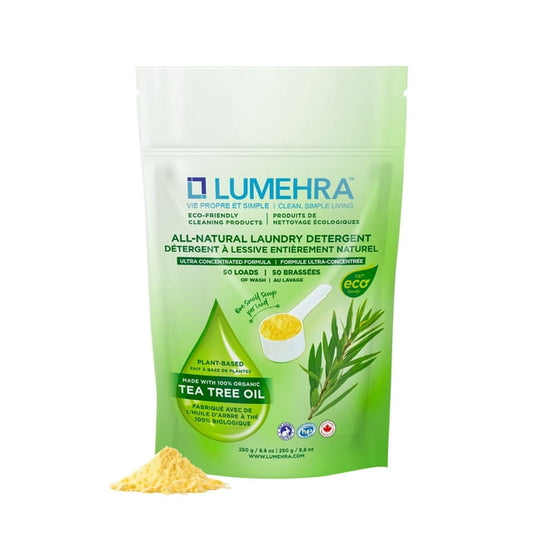 Lumehra Natural Tea Tree Laundry Detergent Powder, 250 g