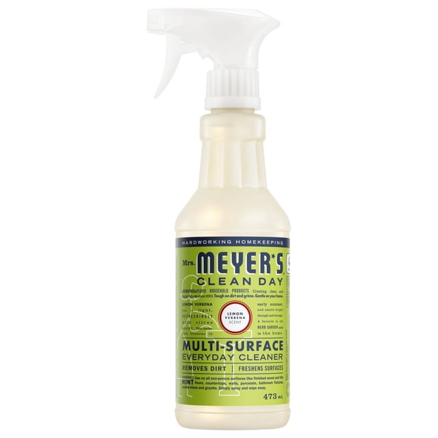 Mrs. Meyer's Clean Day Lemon Verbena Multi-Surface Cleaner, 473 g