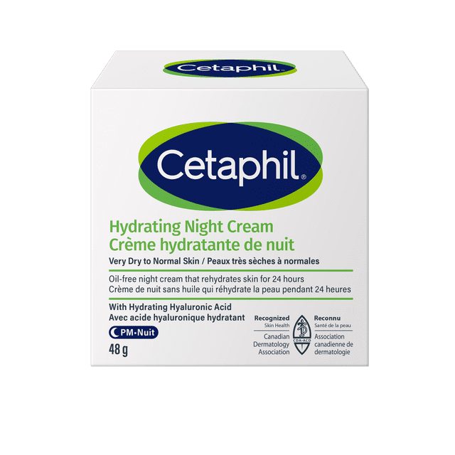 Cetaphil Hydrating Hyaluronic Night Cream, 48 g