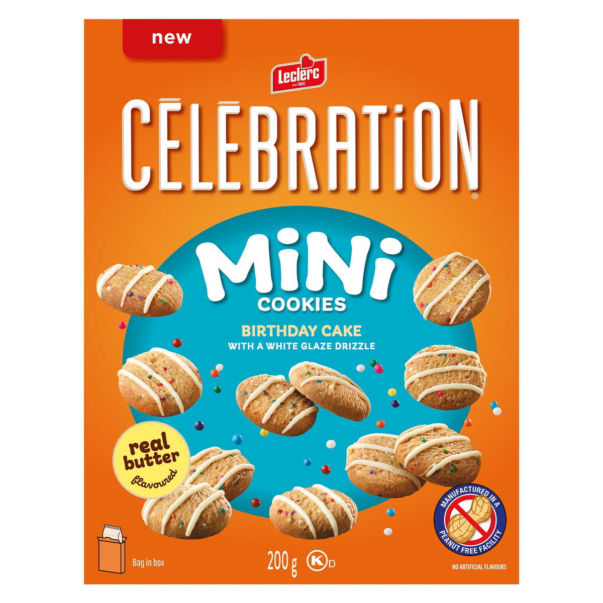 Celebration Birthday Cake Mini Cookies 200g