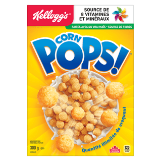 Kellogg's Corn Pops Cereal, 300 g