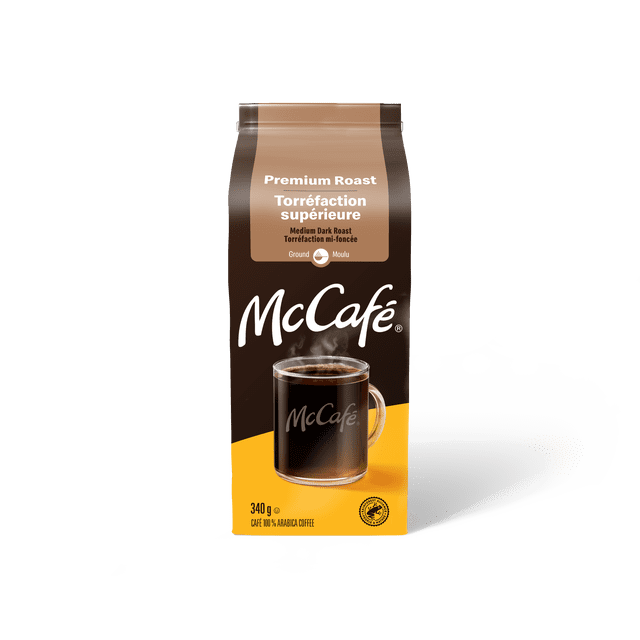 McCafe Premium Medium Dark Roast Ground Coffee 340g, 340 g