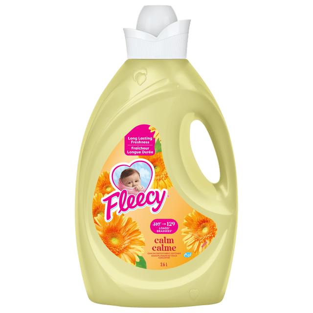 Fleecy Calm Vanilla and Honey Lotus Concentrated Fabric Softener, 2600 g
