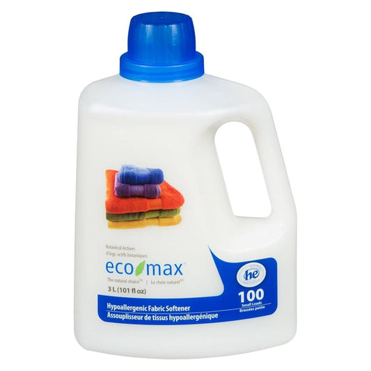 Eco-Max Hypoallergenic Softening Fabric Softener, 3000 g