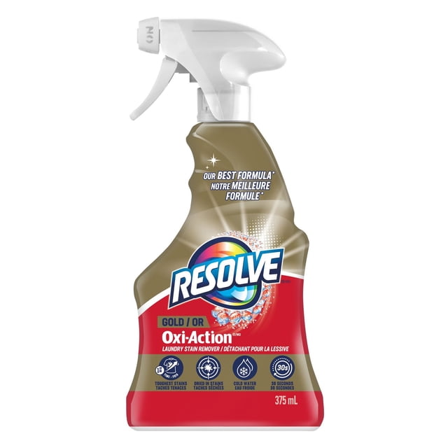 Resolve Gold Oxi-Action Trigger Laundry Stain Remover, 375 g