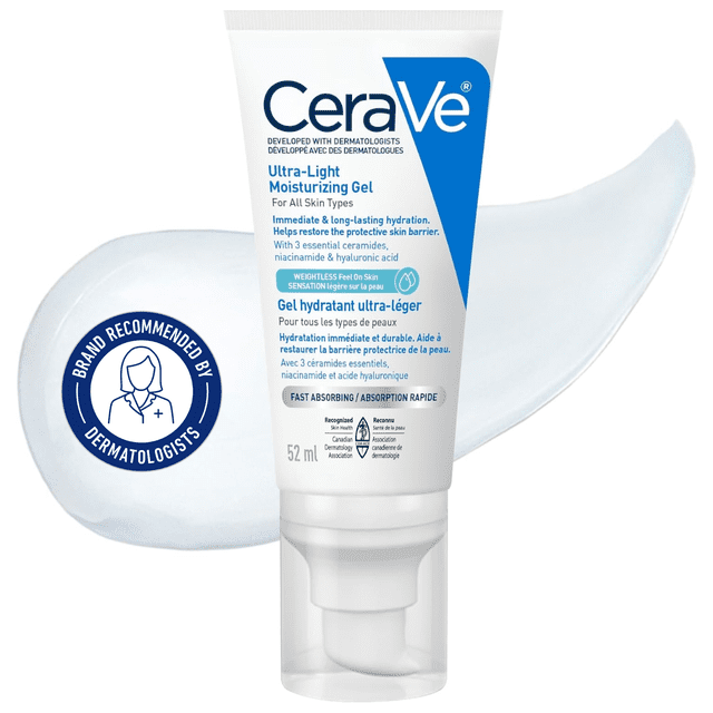 CeraVe Ultra-Light Moisturizing Gel, 52 g
