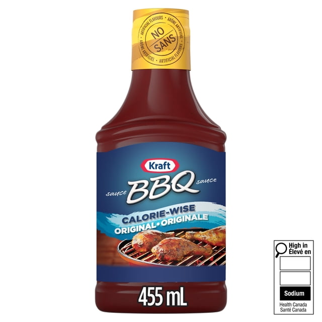 Kraft Light BBQ Sauce, 455 g